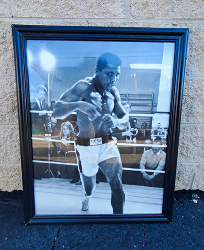 Black wood frame - wood, ali