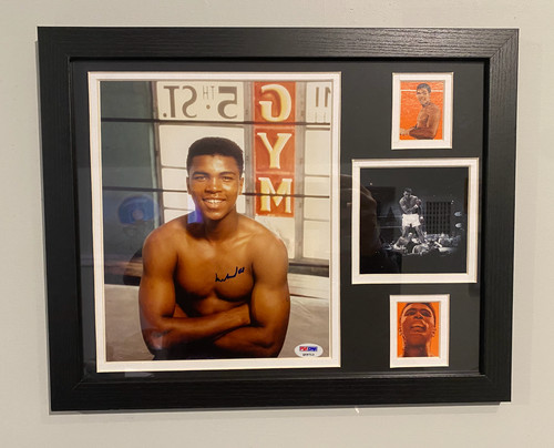 Muhammad ali signed 8x10 - muhammad,