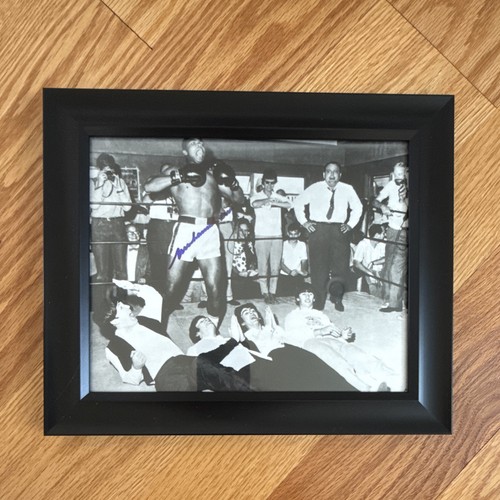 Muhammad ali signed - ali, blue