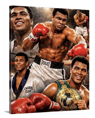 Muhammad ali canvas - muhammad, 16x20
